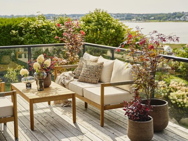 Sval loungebord teak