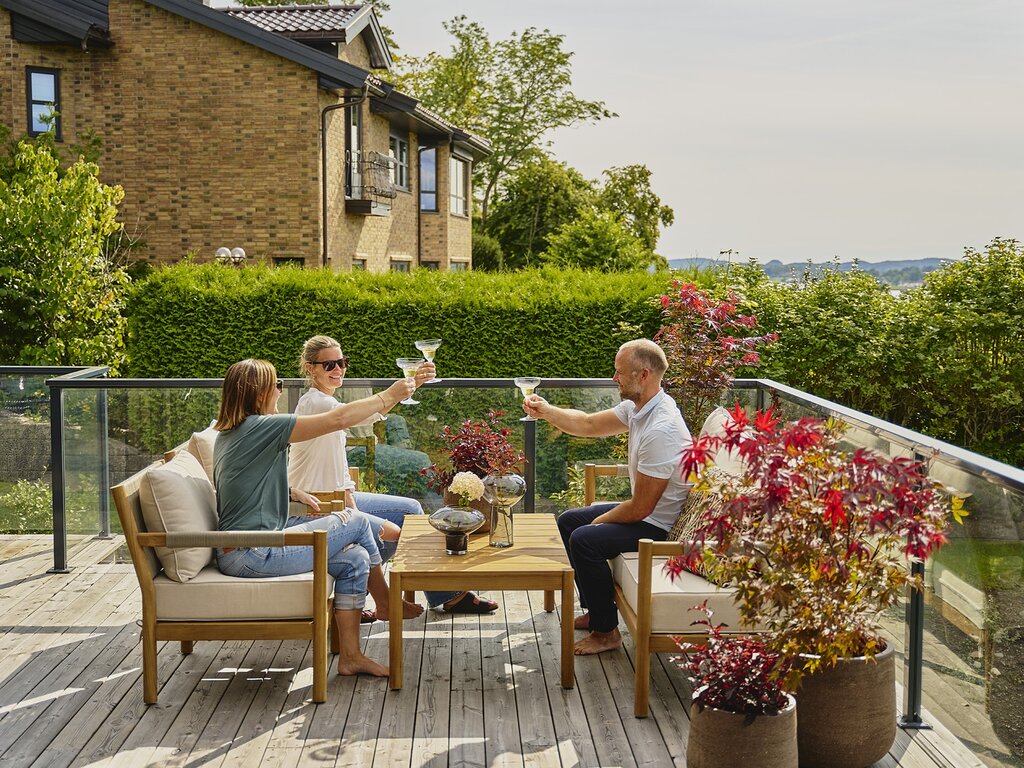 Sval loungebord teak - Bilde 4