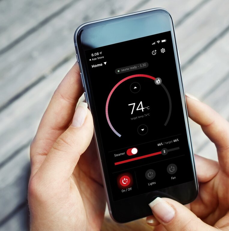 Badstuovn elektrisk Harvia CilondroXW wifi | Komplett pakke - Bilde 2