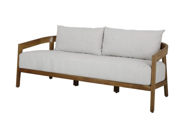 Lund 3-seter loungesofa teak