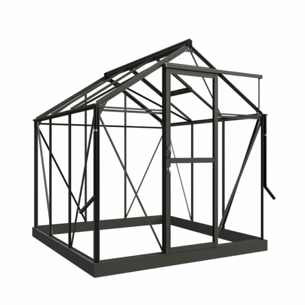 Drivhus Royal Well | Solstuen 4,5m² | Sort