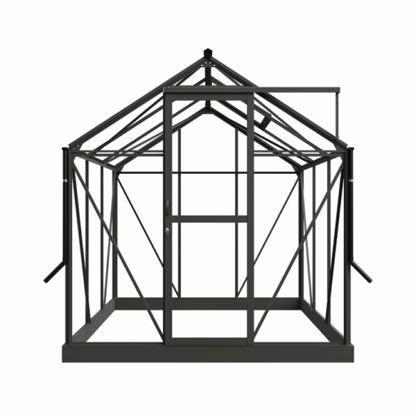 Drivhus Royal Well | Solstuen 4,5m² | Sort