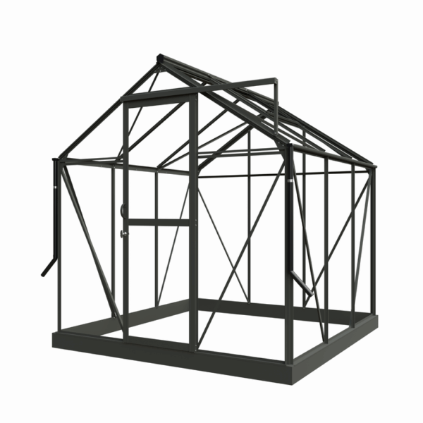 Drivhus Royal Well | Solstuen 4,5m² | Sort