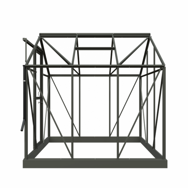 Drivhus Royal Well | Solstuen 4,5m² | Sort