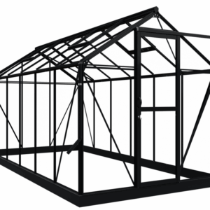 Drivhus Royal Well Solstuen 9m² Sort