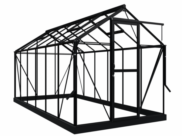 Drivhus Royal Well | Solstuen 9m² | Sort