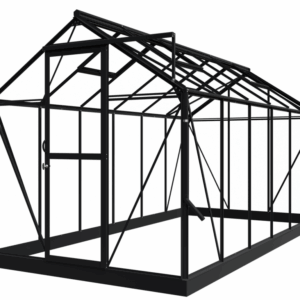 Drivhus Royal Well Solstuen 9m² Sort