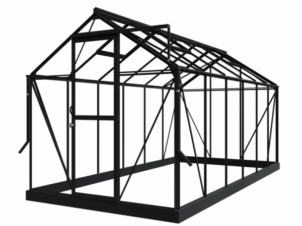 Drivhus Royal Well | Solstuen 9m² | Sort