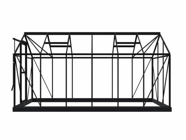 Drivhus Royal Well | Solstuen 9m² | Sort