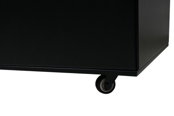 Large_Blomsterkasse aluminium sort Plantekasse | Sort | 120 x 40 cm