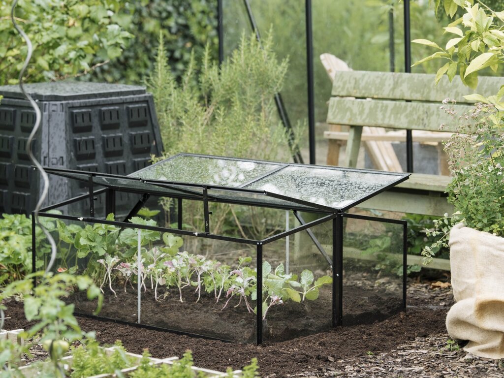 Drivhus til pallekarm Royal Well | Sort - Bilde 3