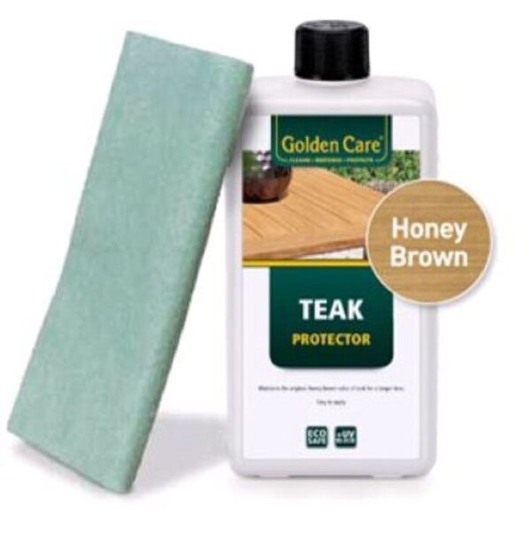 Golden Care Teak Protector honey brown 1L