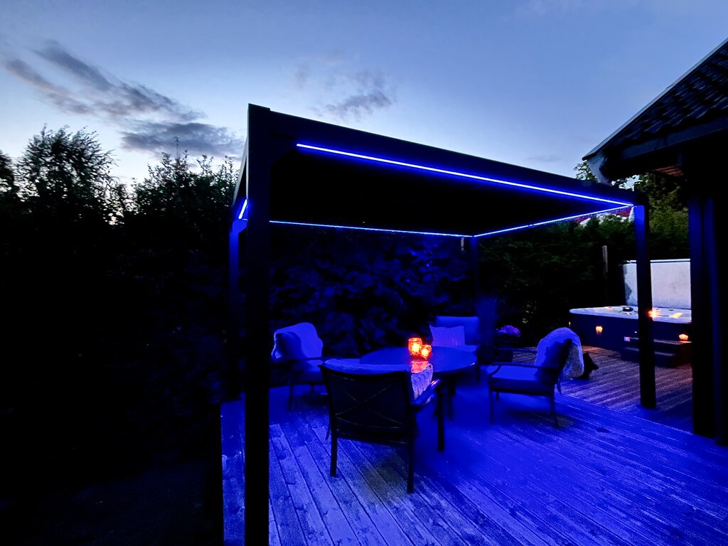 LED belysning Sørøya Pergola 4x6m - Bilde 2