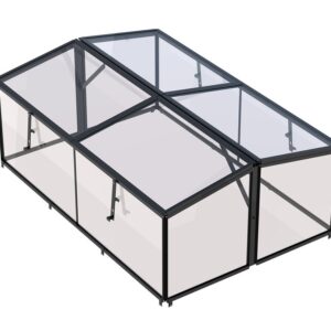 Drivhus til pallekarm Royal Well Sort