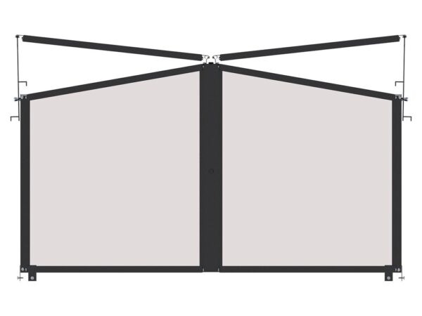 Drivhus til pallekarm Royal Well | Sort