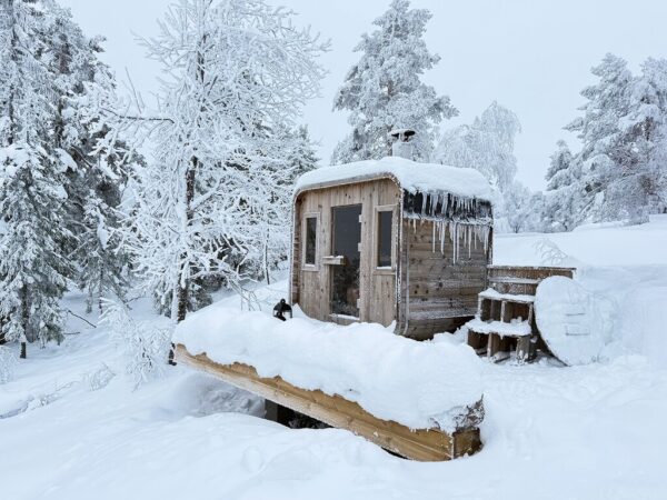Large_Vinter Sauna kube | 7 personer