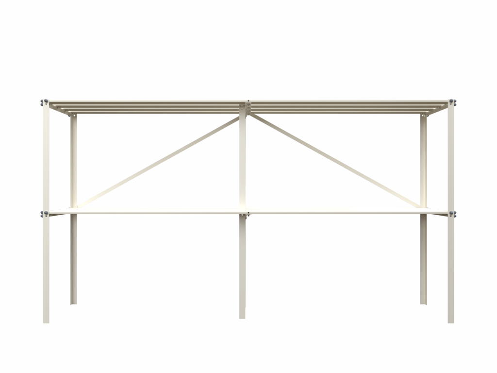 Plantebenk 185cm Hvit Royal Well - Bilde 3