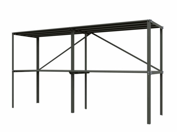 Plantebenk 185cm Olivengrå Royal Well