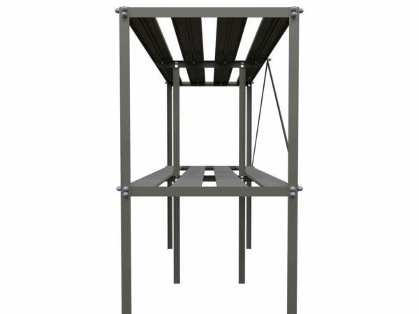 Plantebenk 185cm Olivengrå Royal Well