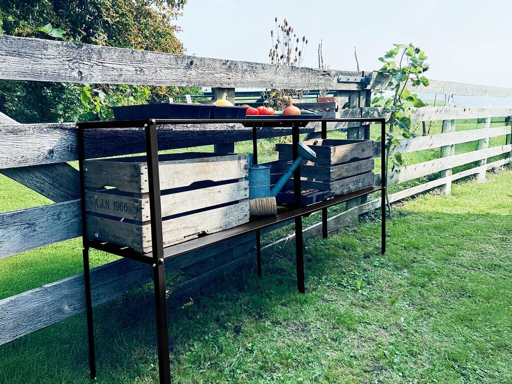 Plantebenk 185cm Sort Royal Well - Bilde 1