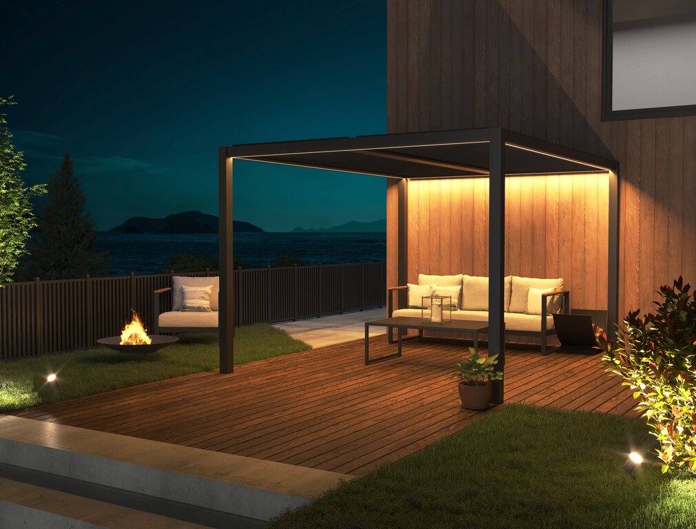 LED belysning Sørøya pergola 3x4m - Bilde 2