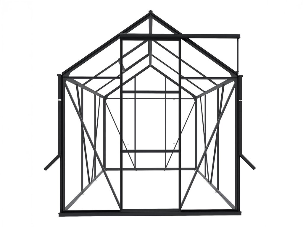 Drivhus Royal Well Spire 3,7m²  Sort - Bilde 5