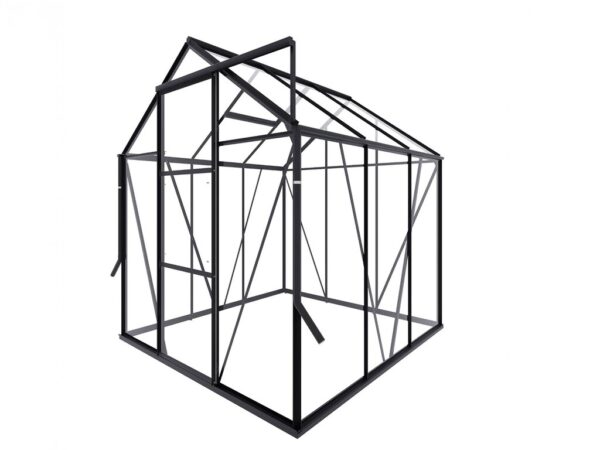 Drivhus Royal Well Spire 3,7m²  Sort