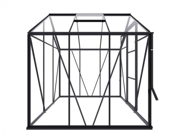 Drivhus Royal Well Spire 3,7m²  Sort