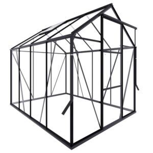 Drivhus Royal Well Spire 4,8m²  Sort