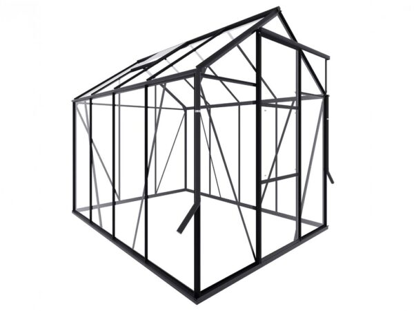 Drivhus Royal Well Spire 4,8m²  Sort