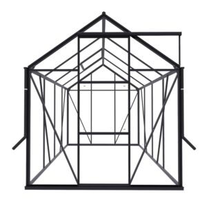 Drivhus Royal Well Spire 4,8m²  Sort