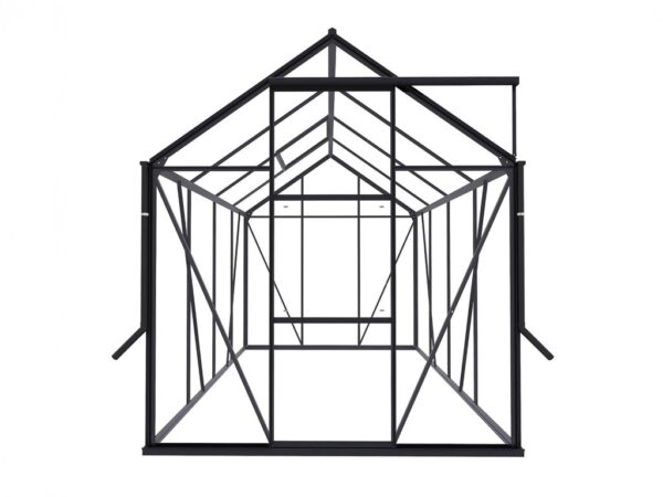 Drivhus Royal Well Spire 4,8m²  Sort