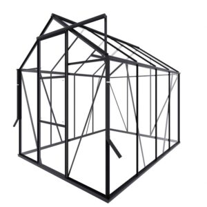 Drivhus Royal Well Spire 4,8m²  Sort