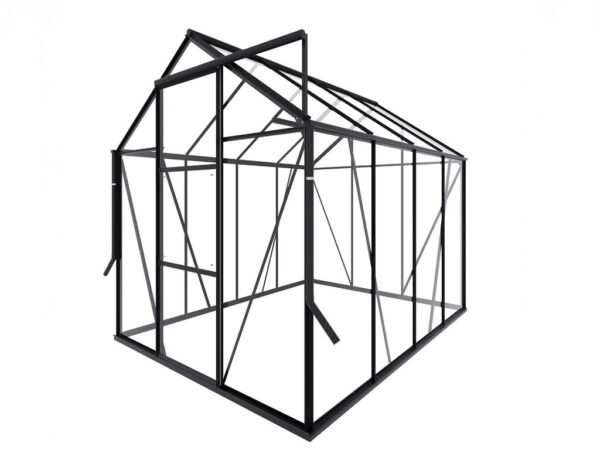 Drivhus Royal Well Spire 4,8m²  Sort