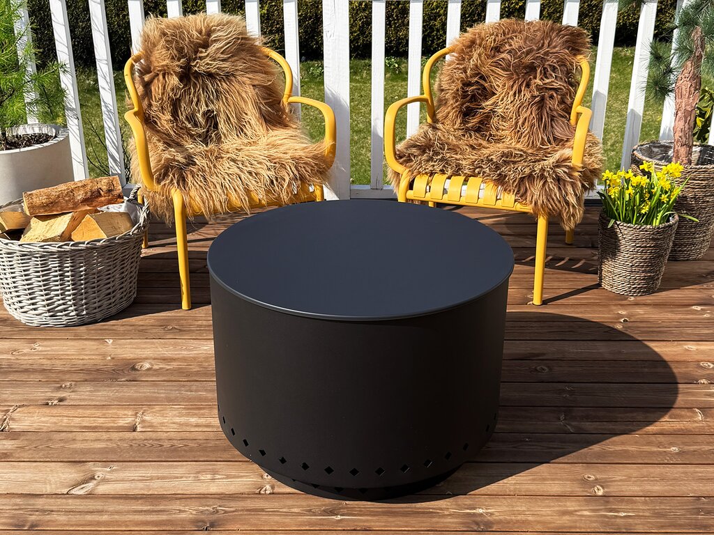 Smokeless bålpanne 71cm sort - Bilde 5