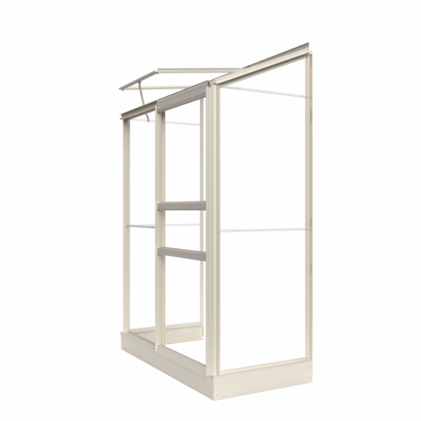 Drivhus Royal Well Spirehuset 0,91m² Hvit