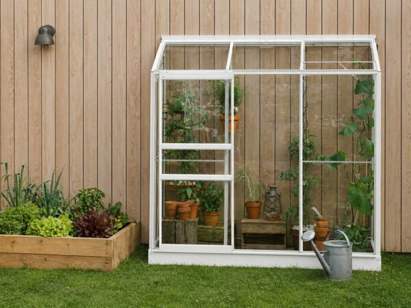 Drivhus Royal Well Spirehuset 1,34m² Hvit