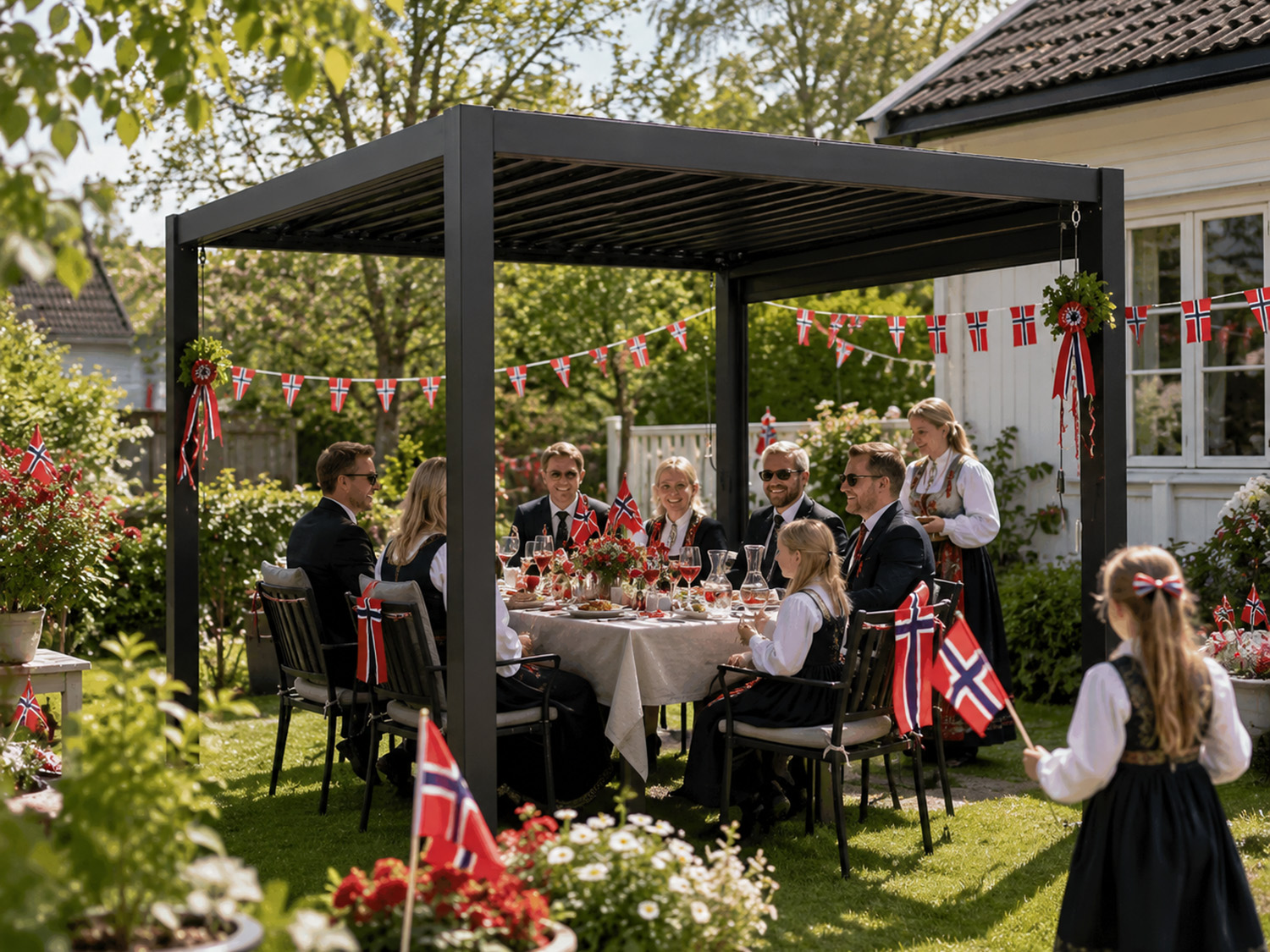 Rekker du å sette opp pergola før 17. mai?