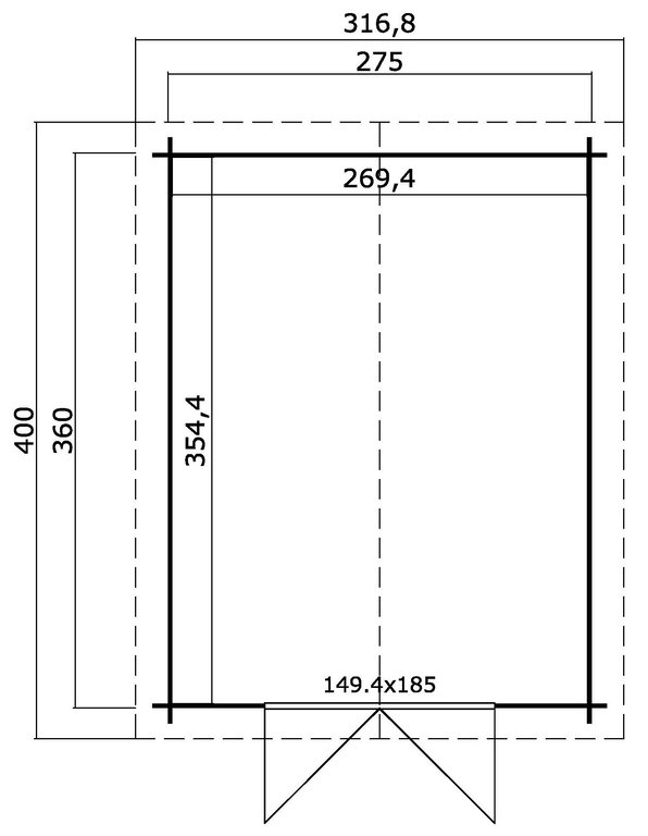 Bod Voss 9,9 m²