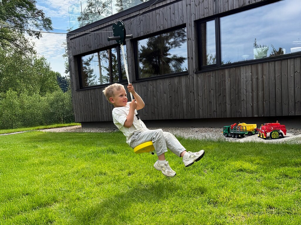 Zipline 30m med huske - Bilde 1