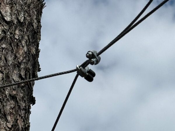 Zipline 30m med huske