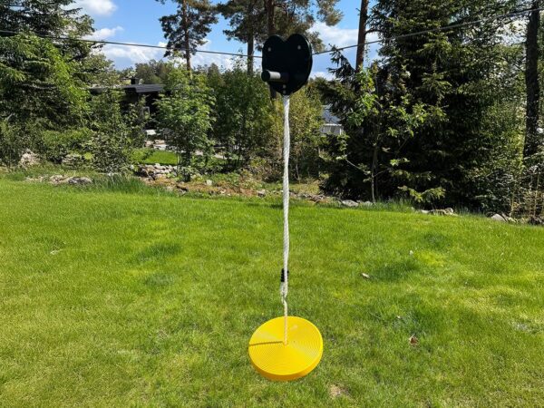 Zipline 30m med huske