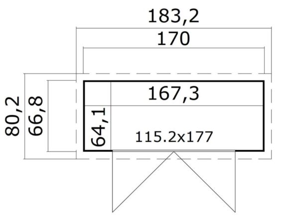 Bod Roa 2 1,1m²