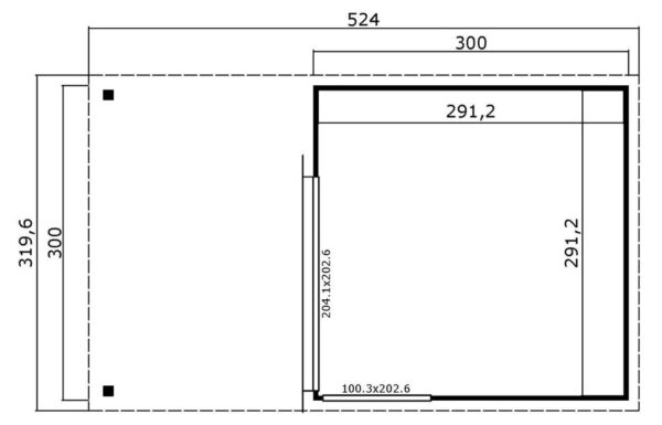 Anneks Mysen 2 9m²