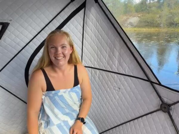 Large_sara i telst 4_3 Saunatelt med ovn