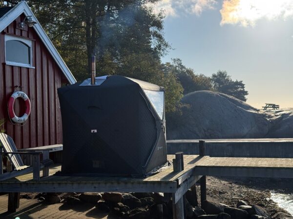 Large_Telt brygge 4_3 Badstutelt med vedovn